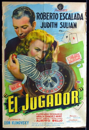 El jugador - Argentinian Movie Poster (thumbnail)