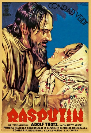Rasputin, D&auml;mon der Frauen - German Movie Poster (thumbnail)