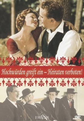 Heiraten verboten - German DVD movie cover (thumbnail)