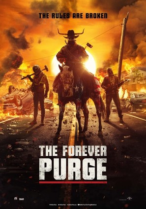 The Forever Purge -  Theatrical movie poster (thumbnail)