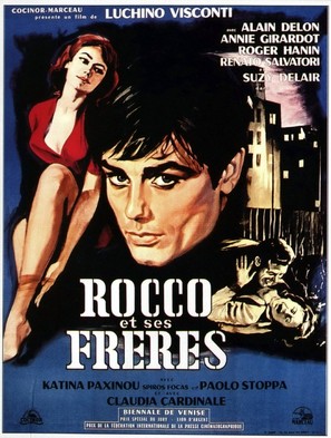 Rocco e i suoi fratelli - French Movie Poster (thumbnail)