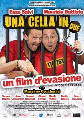 Una cella in due - Italian Movie Poster (thumbnail)