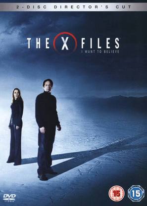 The X Files: I Want to Believe - British DVD movie cover (thumbnail)