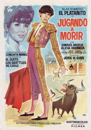 Jugando a morir - Spanish Movie Poster (thumbnail)