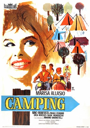 Camping - Spanish Movie Poster (thumbnail)