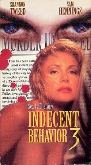 Indecent Behavior III - VHS movie cover (thumbnail)