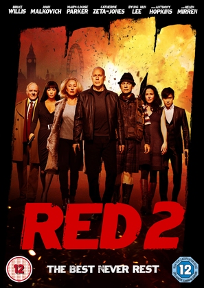 RED 2 - British DVD movie cover (thumbnail)