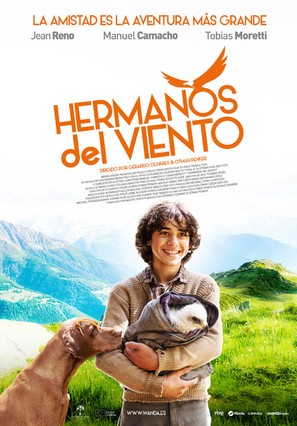 Brothers of the Wind - Spanish Movie Poster (thumbnail)