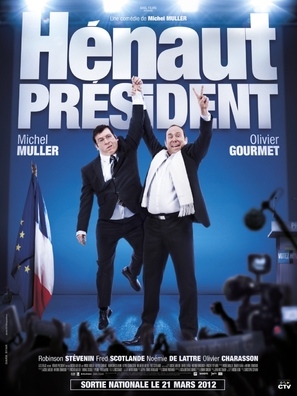 H&eacute;naut pr&eacute;sident - French Movie Poster (thumbnail)