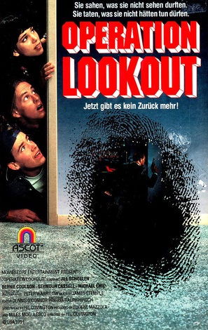 Adventures in Spying - German VHS movie cover (thumbnail)