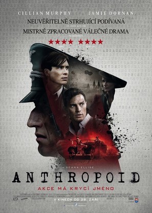 Anthropoid - Czech Movie Poster (thumbnail)