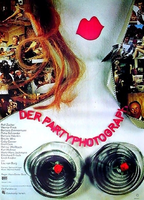 Der Partyphotograph - German Movie Poster (thumbnail)