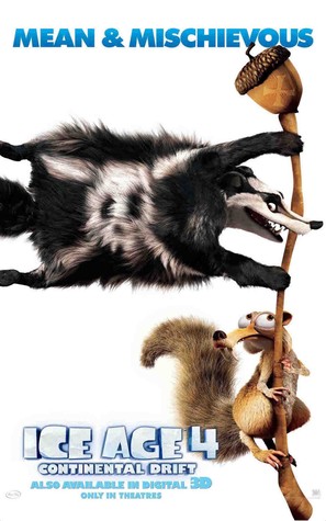 Ice Age: Continental Drift - Character movie poster (thumbnail)