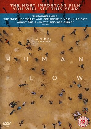 Human Flow - British DVD movie cover (thumbnail)