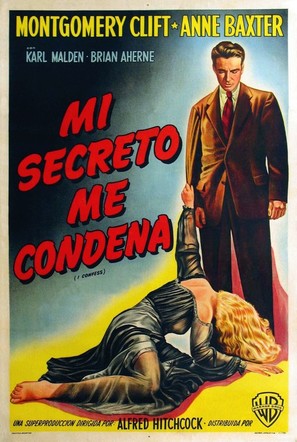 I Confess - Argentinian Movie Poster (thumbnail)