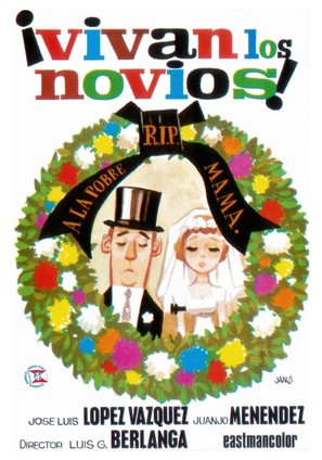 &iexcl;Vivan los novios! - Spanish Movie Poster (thumbnail)