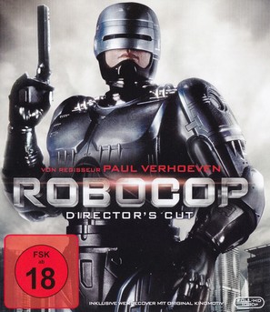 RoboCop - German Blu-Ray movie cover (thumbnail)