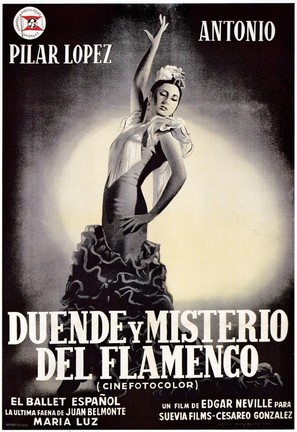 Duende y misterio del flamenco - Spanish Movie Poster (thumbnail)