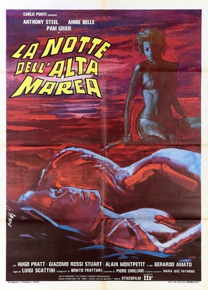La notte dell&#039;alta marea - Italian Movie Poster (thumbnail)