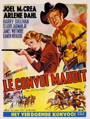 The Outriders - Belgian Movie Poster (thumbnail)