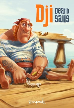 Dji. Death Sails - Romanian Movie Poster (thumbnail)
