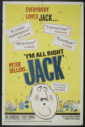 I&#039;m All Right Jack - Movie Poster (thumbnail)