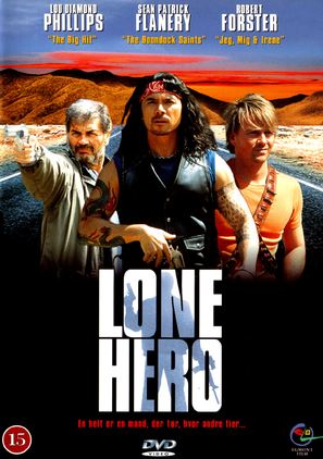 Lone Hero - Danish DVD movie cover (thumbnail)