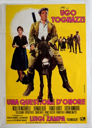 Una questione d&#039;onore - Italian Movie Poster (thumbnail)