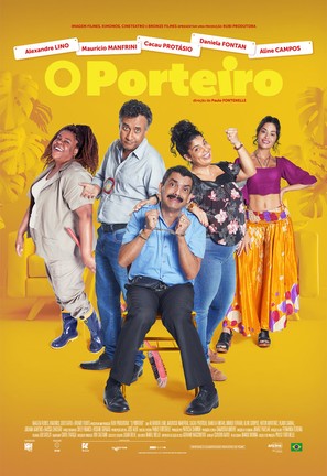O Porteiro - Brazilian Movie Poster (thumbnail)