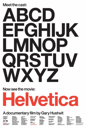 Helvetica - Movie Poster (thumbnail)