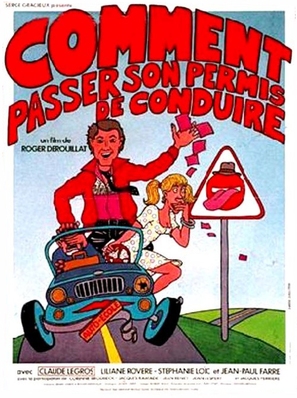 Comment passer son permis de conduire - French Movie Poster (thumbnail)