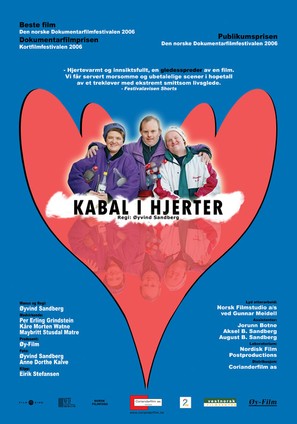 Kabal i hjerter - Norwegian Movie Poster (thumbnail)