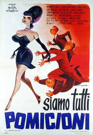 Siamo tutti pomicioni - Italian Movie Poster (thumbnail)