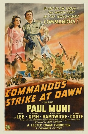 Commandos Strike at Dawn - Movie Poster (thumbnail)
