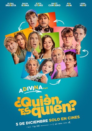 &iquest;Qui&eacute;n es qui&eacute;n? - Spanish Movie Poster (thumbnail)