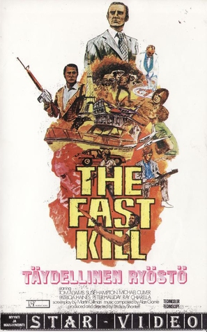 The Fast Kill - Finnish VHS movie cover (thumbnail)