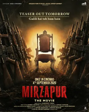 Mirzapur: The Film Poster