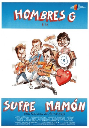 Sufre mam&oacute;n - Spanish Movie Poster (thumbnail)