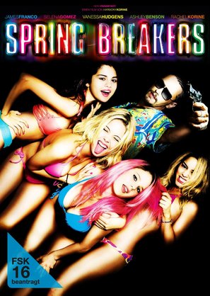 Spring Breakers - German DVD movie cover (thumbnail)