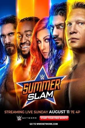 WWE: SummerSlam - Movie Poster (thumbnail)