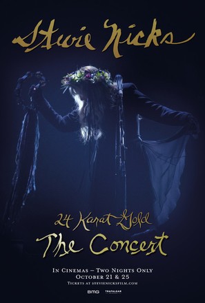Stevie Nicks 24 Karat Gold the Concert - British Movie Poster (thumbnail)