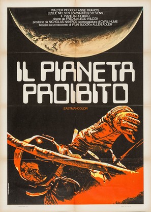 Forbidden Planet - Italian Re-release movie poster (thumbnail)