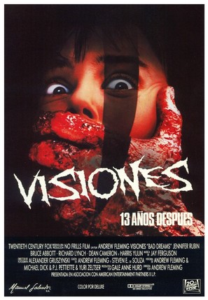 Bad Dreams - Spanish Movie Poster (thumbnail)