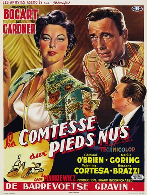 The Barefoot Contessa - Belgian Movie Poster (thumbnail)
