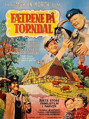 F&aelig;trene p&aring; Torndal - Danish Movie Poster (thumbnail)