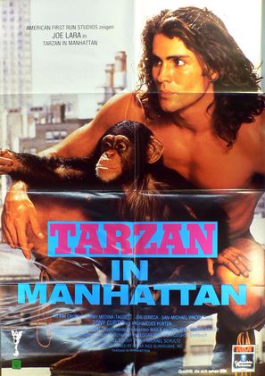 Tarzan in Manhattan - German Movie Poster (thumbnail)
