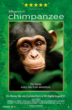 Chimpanzee - Video release movie poster (thumbnail)