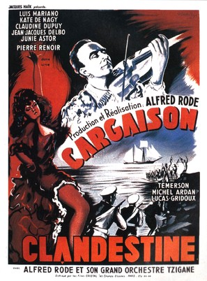 Cargaison clandestine - French Movie Poster (thumbnail)