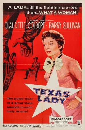 Texas Lady - Movie Poster (thumbnail)