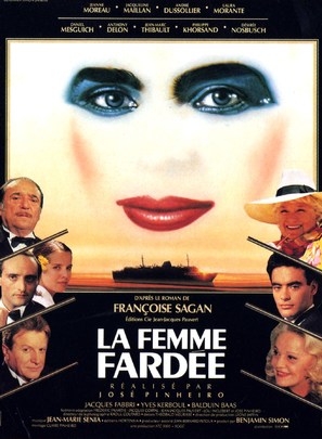 La femme fard&eacute;e - French Movie Poster (thumbnail)